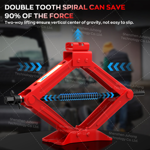 Chuyên Nghiệp 2T Cắt Kéo Jack Ngoài Trời Phụ Tùng Lốp Thay Đổi <span class=keywords><strong>Kit</strong></span> Với Lug Cờ Lê Xe Jack <span class=keywords><strong>Kit</strong></span> - Product Image 5