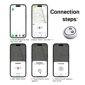 UWB Chip Smart <span class=keywords><strong>GPS</strong></span>-apparaat IOS-systeem Handheld Anti-verlies <span class=keywords><strong>tracker</strong></span> Mini Smart <span class=keywords><strong>GPS</strong></span>-<span class=keywords><strong>tracker</strong></span> tag voor sleutels, portemonnee, huisdieren en tassen - Product Image 4