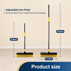 Balai <span class=keywords><strong>brosse</strong></span> à balai commerciale extérieure robuste avec poils durs pour nettoyer les terrasses Garages Ponts Carreaux <span class=keywords><strong>de</strong></span> béton Sols - Product Image 6