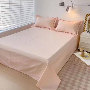 Lenzuolo in morbido cotone egiziano tessuto per la casa di lusso 400TC 100 _ lenzuola basse di cotone biancheria da letto singola matrimoniale King Size copriletto - Product Image 4