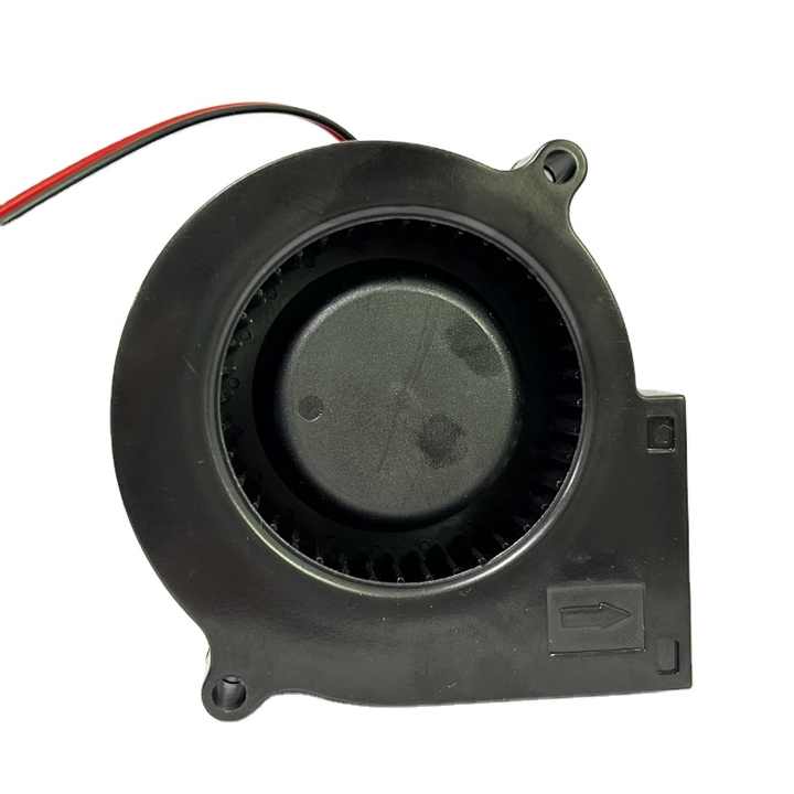 High CFM DC Blower Fan Low Noise 12V/24V 7530 Centrifugal Blower with ...