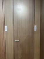 Porte intérieure moderne en MDF stable et résistante à l'humidité, vente en gros, porte à panneau sur mesure pour appartement, chambre, villa et usage scolaire