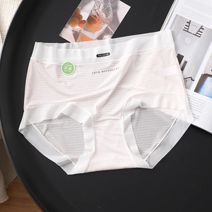 Pantaletas sin Costuras de Talla Grande al por Mayor, Ultrafinas, de Seda de Hielo, Cómodas y Transpirables para Mujer - Product Image 5