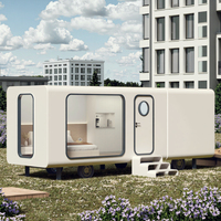 2025 Capsule spatiale moderne de luxe de 4m Capsule modulaire préfabriquée Petite maison Capsule spatiale pour maison mobile pour hôtel et villa