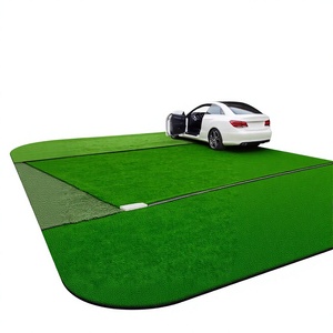 Gazon artificiel pour terrains de sport, green de golf, aménagement extérieur, hauteur de la tasseuse 50 mm - Product Image 2