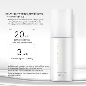 OEM ácido hialurónico hidratante asiaticoside cuidado de la piel esencia colágeno cara suero para iluminar la oscuridad reparando incluso el tono de la piel - Product Image 4