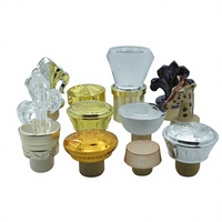 Bouchon en liège synthétique en polymère personnalisé en forme de T en bois et en plastique pour bouteille de vin, de champagne ou de liqueur