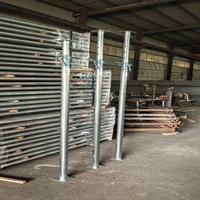 Offre Spéciale Étais de Construction Télescopiques Réglables en Acier, Capacité de Charge 800 kg, pour Usage Extérieur et Soutien de Béton