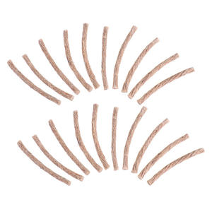 Cordon d'allumage en fibre pour le camping et la cuisine, 6 mm x 10 cm, pour le démarrage de feu en extérieur - Product Image 2