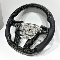 Volant sport en fibre de carbone forgée bleu, motif football, personnalisé, vente directe, luxe, adapté pour Pontiac Holden VE G8