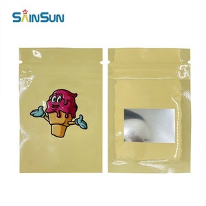 Bolsa Mylar Especial a Prueba de Olores de 1g 1/8oz, Mini Bolsa Mylar Negra de 1g 600mg 1 Gramo 2 Pulgadas - Product Image 3