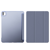 Étui intelligent magnétique JOYPORODO P034 pour iPad Air Pro Mini, support pliable à trois volets, fonction veille/réveil automatique, coque arrière rigide légère