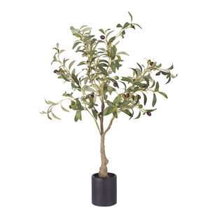 90cm Artificial <strong>Tree</strong> Decoration Home <strong>Olive</strong> <strong>Tree</strong> with Fruits - Product Image 1