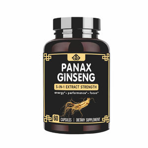 Suplemento OEM de Panax Ginseng, Ashwagandha, Té Verde, Ginkgo Biloba y Remolacha para la Salud Cognitiva, Cardíaca, Inmunológica y de la Piel en Adultos, 60 Cápsulas - Product Image 4