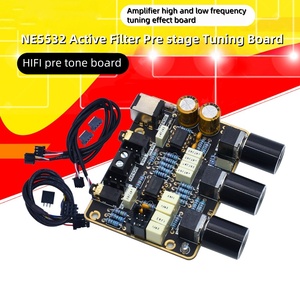 High-Fidelity NE5532 Módulo Amplificador Operacional Filtro Ativo para Front Board Amplificador De Potência High Low Tone Receivers Metal - Product Image 2