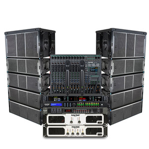 Sistema de Altavoces Line Array Doble de 8 Pulgadas RAKAVA 4+2, Sistema de Sonido Profesional para Escenarios, Eventos Grandes y Uso en Exteriores - Product Image 1