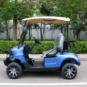 Street Legal Neighbor Vehicle Club Car 4 Wheel Electric Buggy 7.5kw Carrito de golf eléctrico levantado