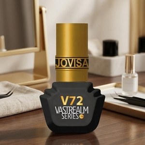 Colle à cils JOVISA pour extensions de cils, adhésif, tenue 6-8 semaines, service personnalisé, 5ml 10ml pour professionnels - Product Image 1