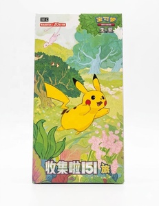 Boîte de boosters <span class=keywords><strong>Pokémon</strong></span> 151 version japonaise authentique, cartes à collectionner originales, présentoirs pour jeux de cartes à échanger - Product Image 3