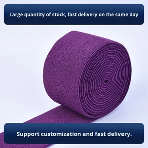 Fasce di Resistenza per Fitness Glutei Yoga - Bande Elastiche Ispessite in Poliestere 8cm Colorate dalla Cina - Product Image 2