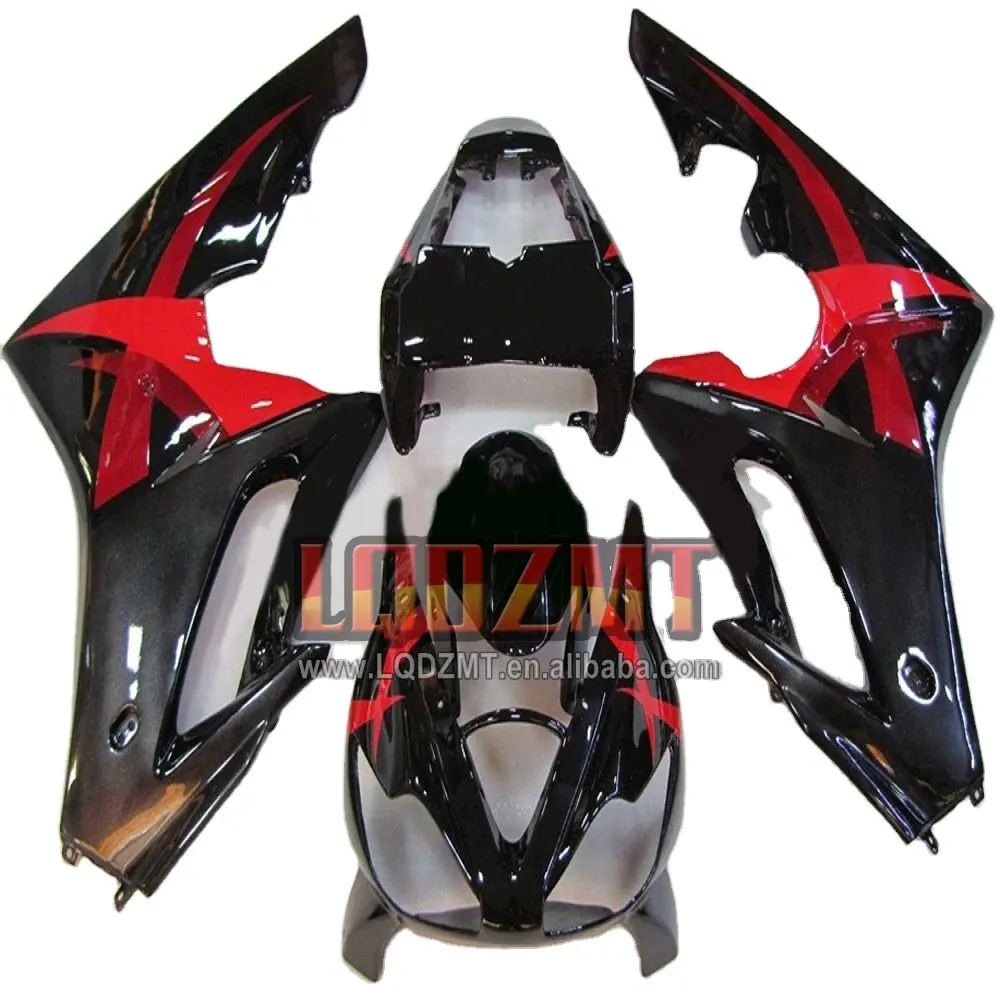 Injeção Carenagem Para Triumph Daytona 675 R 02 03 05 06 07 08 Daytona675 preto vermelho 2002 2003 2004 2005 2006 2007 2008 15No.500