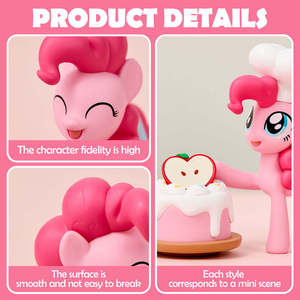 MINISO Party Time Series Blind Box Figurine de collection surprise pour enfants, jouet décoratif - Product Image 6