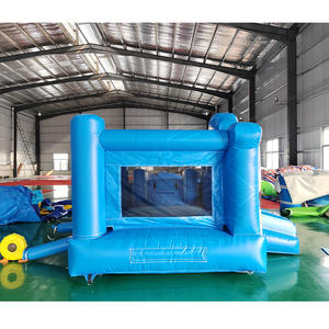 Château gonflable léger et populaire pour enfants, avec toboggan, motif chiot bleu de dessin animé, garantie 3 ans, capacité 300-500 kg, usage commercial - Product Image 2