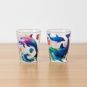 Nouveau Verre à Shot Réutilisable pour Bière, Impression sur Verre, Design Moderne, Souvenir de Club d'Été, Cadeau - Product Image 2