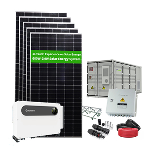 High Voltage <strong>Solar</strong> <strong>Power</strong> <strong>Plant</strong> 1MW 2MW 10MW off Grid Hybrid <strong>Solar</strong> System - Product Image 2