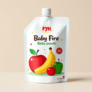 Tùy chỉnh cấp thực phẩm bé thực phẩm bổ sung <span class=keywords><strong>Pouch</strong></span> tái sử dụng cho ăn bóp sữa nước trái cây bé sữa chua <span class=keywords><strong>Spout</strong></span> <span class=keywords><strong>Pouch</strong></span> Túi - Product Image 3