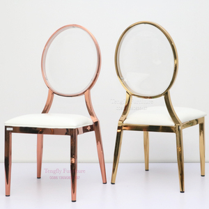 Bán Buôn Kim Loại <span class=keywords><strong>Acrylic</strong></span> Xếp Chồng Tiệc Sillas Para Eventos Sang Trọng Đảng Vàng Bàn Đám Cưới Và Ghế Cho Các Sự Kiện - Product Image 3