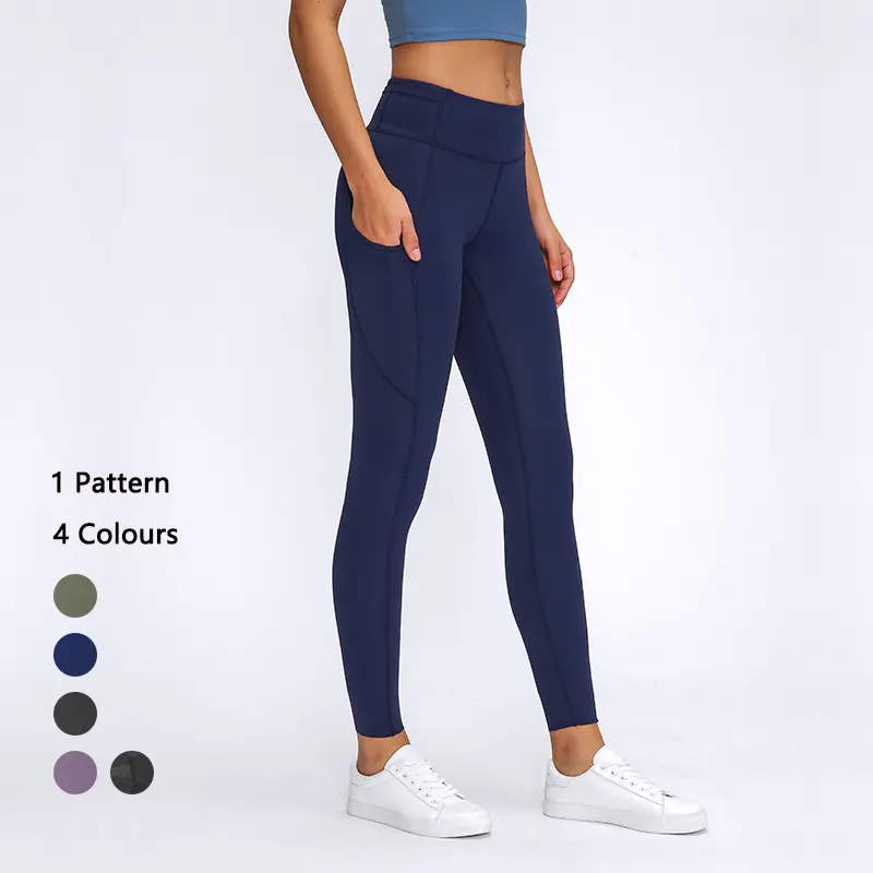 Taille haute Fitness élasthanne Vêtements De Yoga Leggings Femmes Funky Sport Respirant Jogging Serré D'oem de Pantalon de harem pour Dames