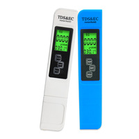 Stylo testeur d'eau portable de poche avec écran LCD rétroéclairé, multifonction 3 en 1, mesureur TDS Temp PPM EC, OEM/ODM pris en charge
