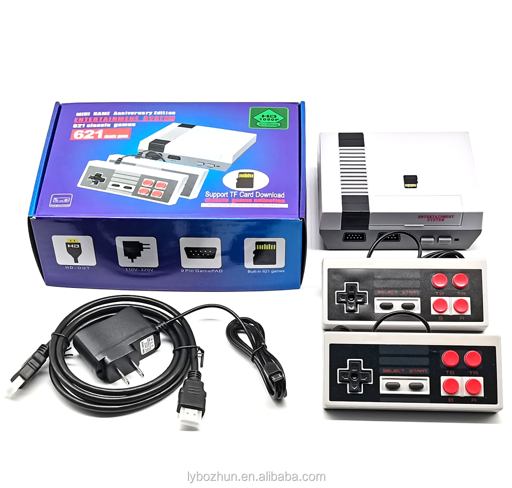 Портативная игровая консоль MIni 621 HD, игровая консоль с TF картой 621, ретро игровая консоль