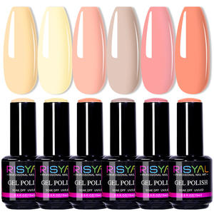 Profession elle Nude Gel <span class=keywords><strong>Polish</strong></span> Collection - 12 natürliche Farben Nail Art Gel für die französische Maniküre - Product Image 6