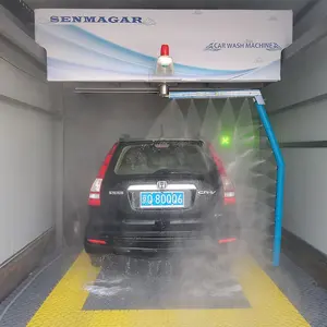 New Fully System Auto Self Touchless Service Robot Automatic Self Service Car Wash Machine Device SENMAGAR Brand