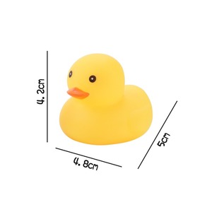 Juguete Flotante de Goma para Baño de Niños con Logotipo Personalizado, Pato Sonoro Antiestrés, Pato Promocional Personalizado, Regalo - Product Image 4