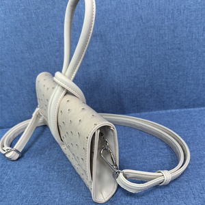 Très fantaisie tendance mode petit luxe autruche imprimer dames épaule sacs à bandoulière en cuir pochette sacs à main pour les femmes de luxe - Product Image 4