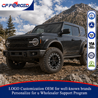 Jantes de camion tout-terrain forgées monobloc de haute qualité personnalisées, 17, 18, 20 pouces, noir brillant, 6x139.7, pour Ford Bronco Raptor