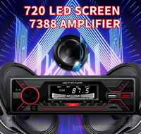 Lecteur MP3 Bluetooth pour voiture, son sans perte, double ports USB, carte TF/clé USB et radio FM tout-en-un