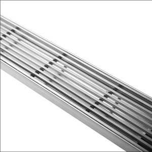 Drenaje de canal de acero inoxidable resistente personalizado, desagüe de suelo, edificio de oficinas, baño, cocina, rejilla, Material de hierro - Product Image 4