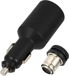 Free installation Power Element Socket Plug Converter DC 12V Eject Button Car Cigarette Lighter