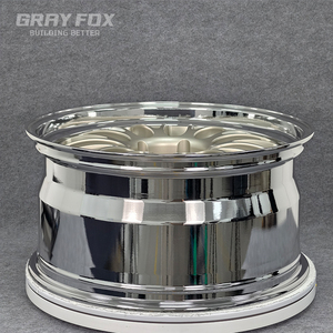 ล้อฟอร์จสีโรสโกลด์ด้านแบบกำหนดเองของ Gray Fox ขนาด 18 19 20 21 22 นิ้ว 5x112 5x120 5x114.3 สำหรับ <span class=keywords><strong>Alphard</strong></span> Cayenne BMW X5 SUV - Product Image 4