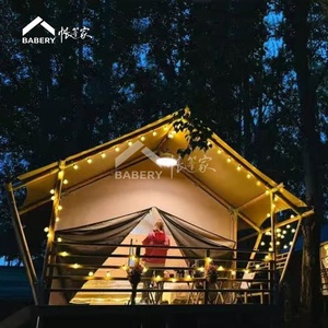 Sang trọng ngoài trời Safari Lều glamping Lodge với phòng tắm cho khách sạn và khu cắm trại bên tường bao gồm lều glamping - Product Image 4