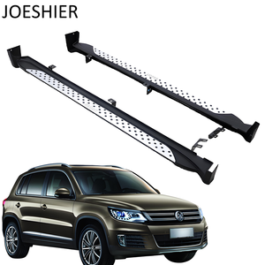 Marchepieds latéraux intelligents JOESHIER fabriqués en Chine pour VW Tiguan 2008-2015 SUV en alliage d'aluminium, protection tout-terrain et de luxe - Product Image 1
