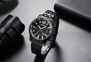 Мужские кварцевые часы с хронографом и 2068 - Product Image 6