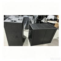SUB-218 2x18 pouces 1600W Caisson de basses actif Haut-parleur de basses Système de sonorisation DJ Double caisson de basses de 18 pouces