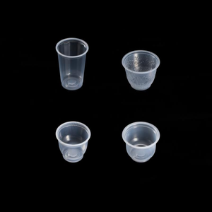 Bols de service/catering en plastique jetables en gros, petit format avec couvercle - Product Image 5