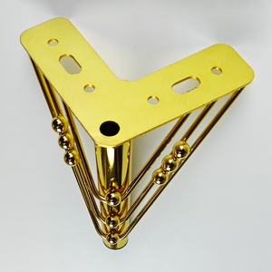 Luxury Heavy Duty Modern Steel Triangle Furniture Legs &amp; Support <strong>Feet</strong> <strong>for</strong> Bedroom Living Room <strong>Sofa</strong> and Cabinet Home Decor - Product Image 1