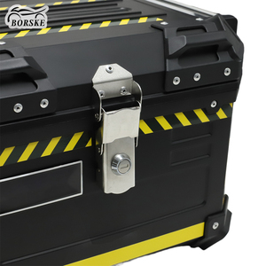 BORSKE usine <span class=keywords><strong>moto</strong></span> Top case <span class=keywords><strong>moto</strong></span> arrière boîte à bagages 45L PP plastique <span class=keywords><strong>moto</strong></span> queue boîte - Product Image 5